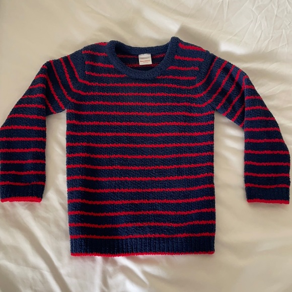 Hanna andersson boys sweater, navy and red, like new - Picture 1 of 1